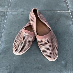 Frye Melanie Leather Slip-On Flats